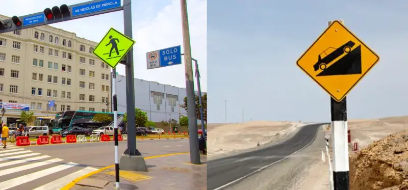 Guia para la instalación de senales vial en Peru