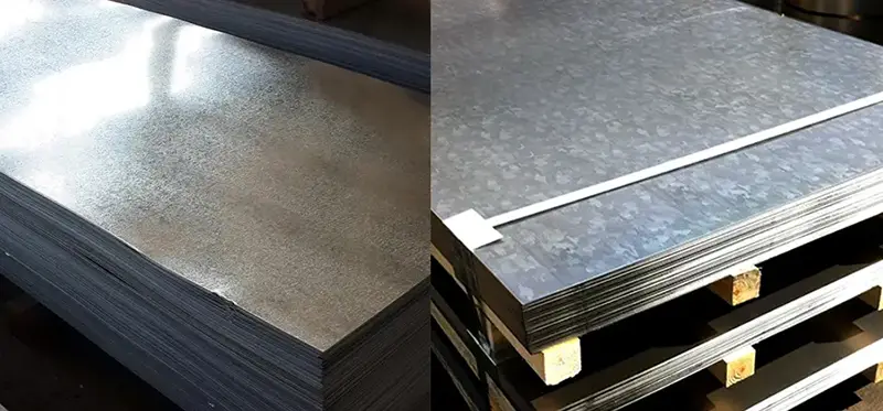 Placas de Fierro Galvanizado