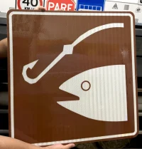 Señal informativa turística con lamina 3M tipo IV